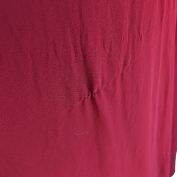 Brand New Chiffon Double V Neck Flared Sleeve Floor Length Evening Dress / Gown - Picture 10 of 13